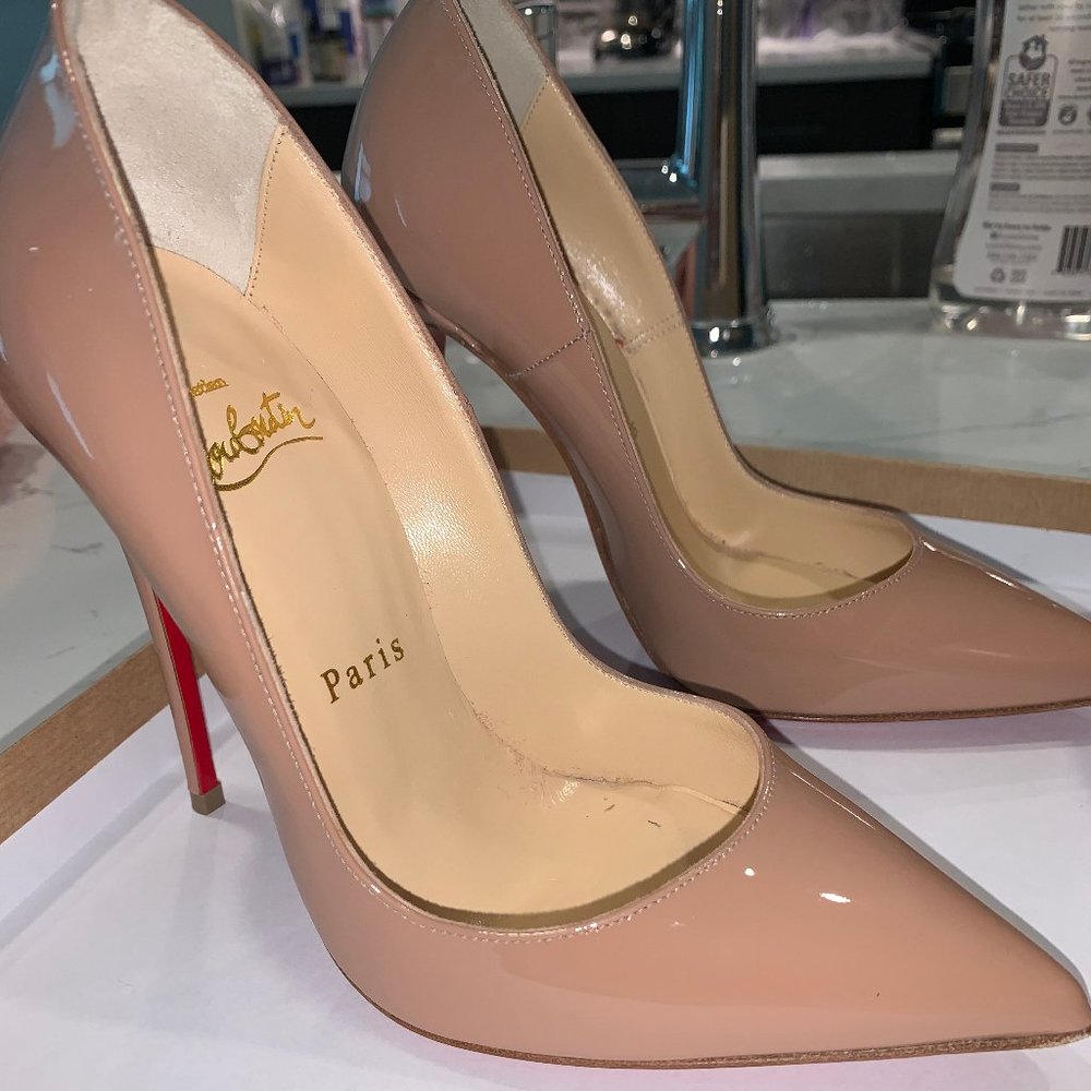 CHRISTIAN LOUBOUTIN SO KATE 120 PATENT - Picture 4 of 9